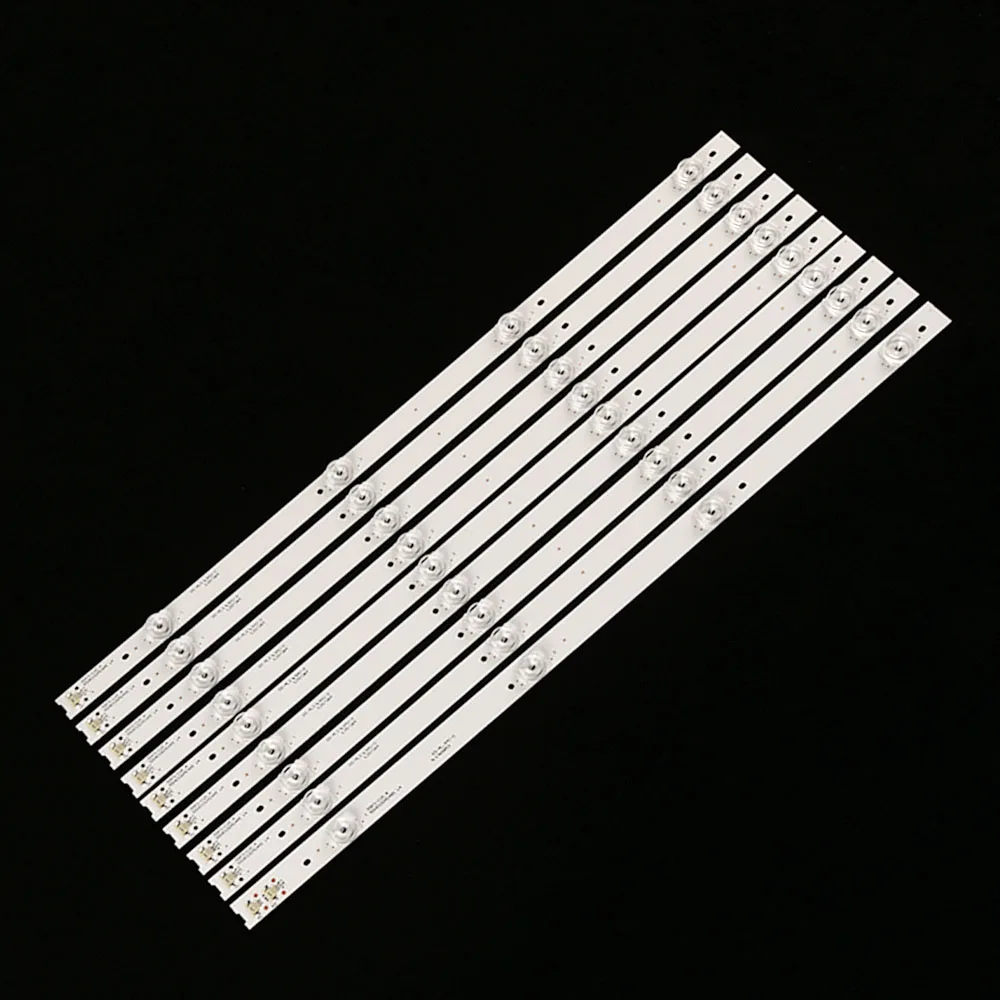 Светодиодная лента для подсветки TCL L55P3 CUS LVU550ND1L55P3 55BC7600 55U6780C Thomson 55uc6006s tmt_55p3 _ 8x4 + 1x3 _ 3030c _ d6t-2, 9 шт./комплект Светодиодная лента для подсветки TCL L55P3 CUS LVU550ND1L55P3 55BC7600 55U6780C Thomson 55uc6006s tmt_55p3 _ 8x4 + 1x3 _ 3030c _ d6t-2, 9 шт./комплект