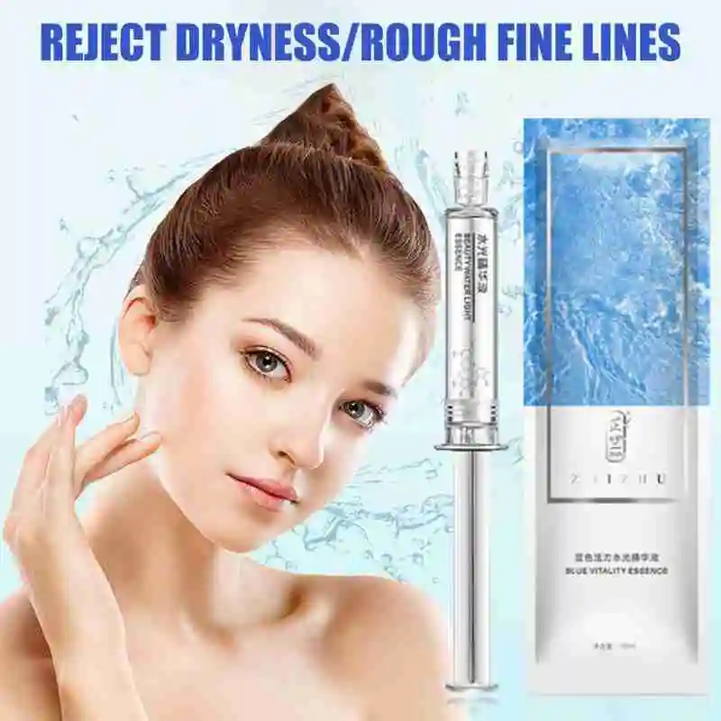 10ml Needle Face Skin Whitening Hyaluronic Acid Nicotinamide Ampoule Anti-Aging Essence Shrink Pores Hydration Skin Care