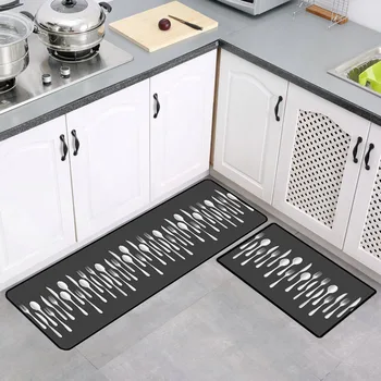 

Long Kitchen Mat Bath Carpet Floor Mat Home Entrance Doormat Tapete Absorbent Bedroom Living Room Floor Mats Modern Kitchen Rug