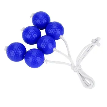 

Replacement 3 Strings TPR Rubber Portable Sports Game Golf Practice Training Ladder Balls Golf Spare Tools Supplies