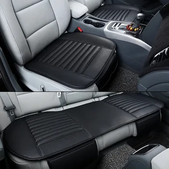 

Universal Auto Car Seat Covers Protector Pad Mat Breathable PU Leather Car Front Rear Back Seat Cover Auto Seat Cushion