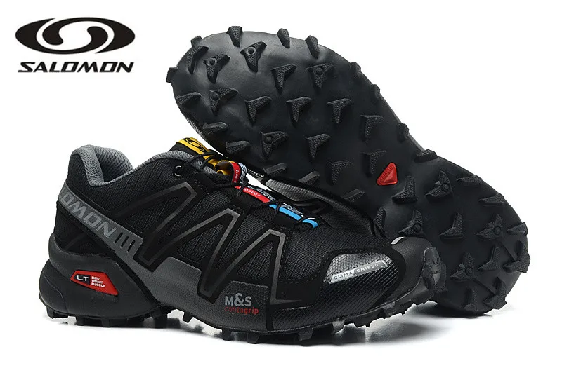 Salomon speed Cross 3 CS III, стиль, мужская обувь для бега, уличная ходьба, беговые кроссовки, спортивная обувь на шнуровке, фехтовальная обувь - Цвет: MEN-Cross 3 CS-2