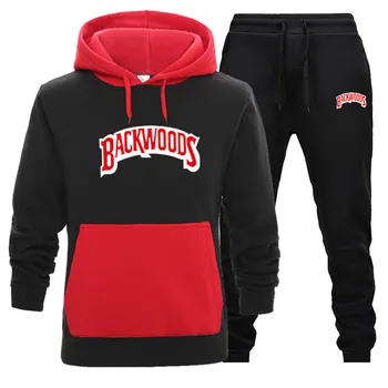 

Men's suit BACKWOODS hoodie suit track suit men's warm sportswear suit men's hoodie and pants suit casual sweatshirt sports suit