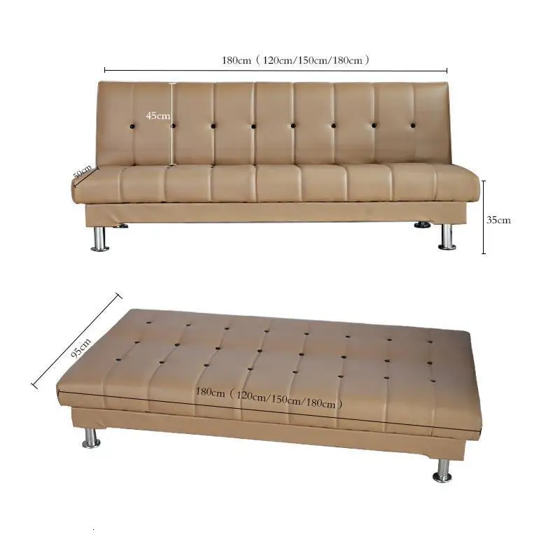 Складной диван Meble, современный пуховый диван Meubel Futon, кожаный чехол для мобильного телефона, мебель для гостиной, диван-кровать