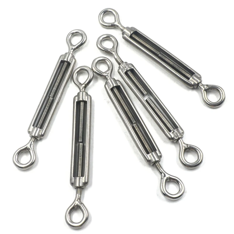 HHO-M5 нержавеющая сталь 304 глаз и глаз Turnbuckle(M5, 5 шт