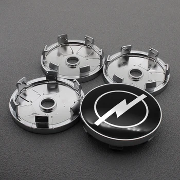 

4pcs 60mm Car Wheel Center Hub Cover Caps for Opel Astra H G J Insignia Mokka Zafira Corsa Vectr Car Accessories Auto Gadgets