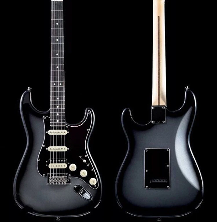 Стиль электрогитары, мощи руками, палисандр гриф гитара ra, черный цвет высокого качества gitaar. Реальные фотографии