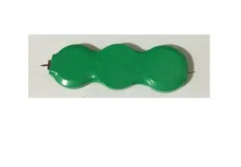 

Free ship 2pcs/lot 3.6V 250mAh NI-MH button battery Rechargeable batteries nimh button battery pack
