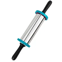 Скалка Для Пиццы, регулируемое тесто для выпечки, кухонный ролик из нержавеющей стали, съемный инструмент