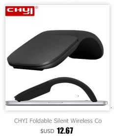 Bluetooth складная мышь для microsoft Arc сенсорная беспроводная мышь Складная 1200 dpi оптическая мышь портативная дорожная ультра тонкая Mause
