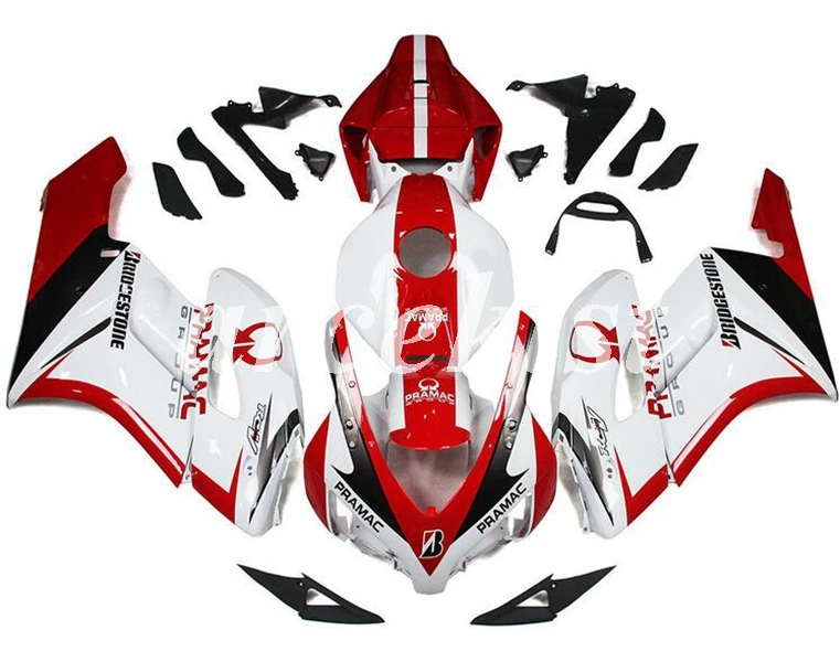 4 подарки литья под давлением ABS полный обтекатель комплект Подходит для Honda CBR1000RR cbr1000 04 05 2004 2005 набор кузова белый красный