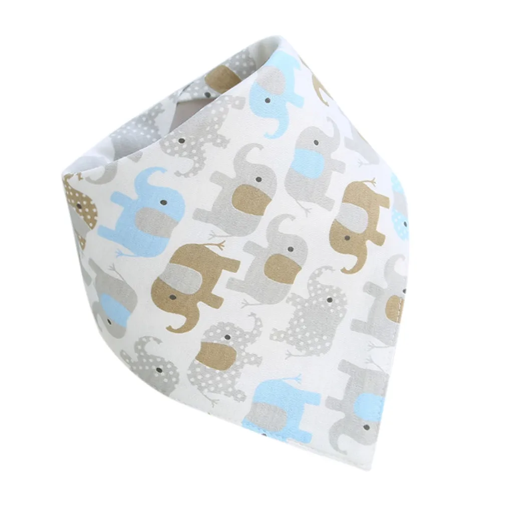 New baby bib cartoon kids bib Baby saliva towel bib child bib newborn  triangle scarf headband bib newborn slabber absorbent