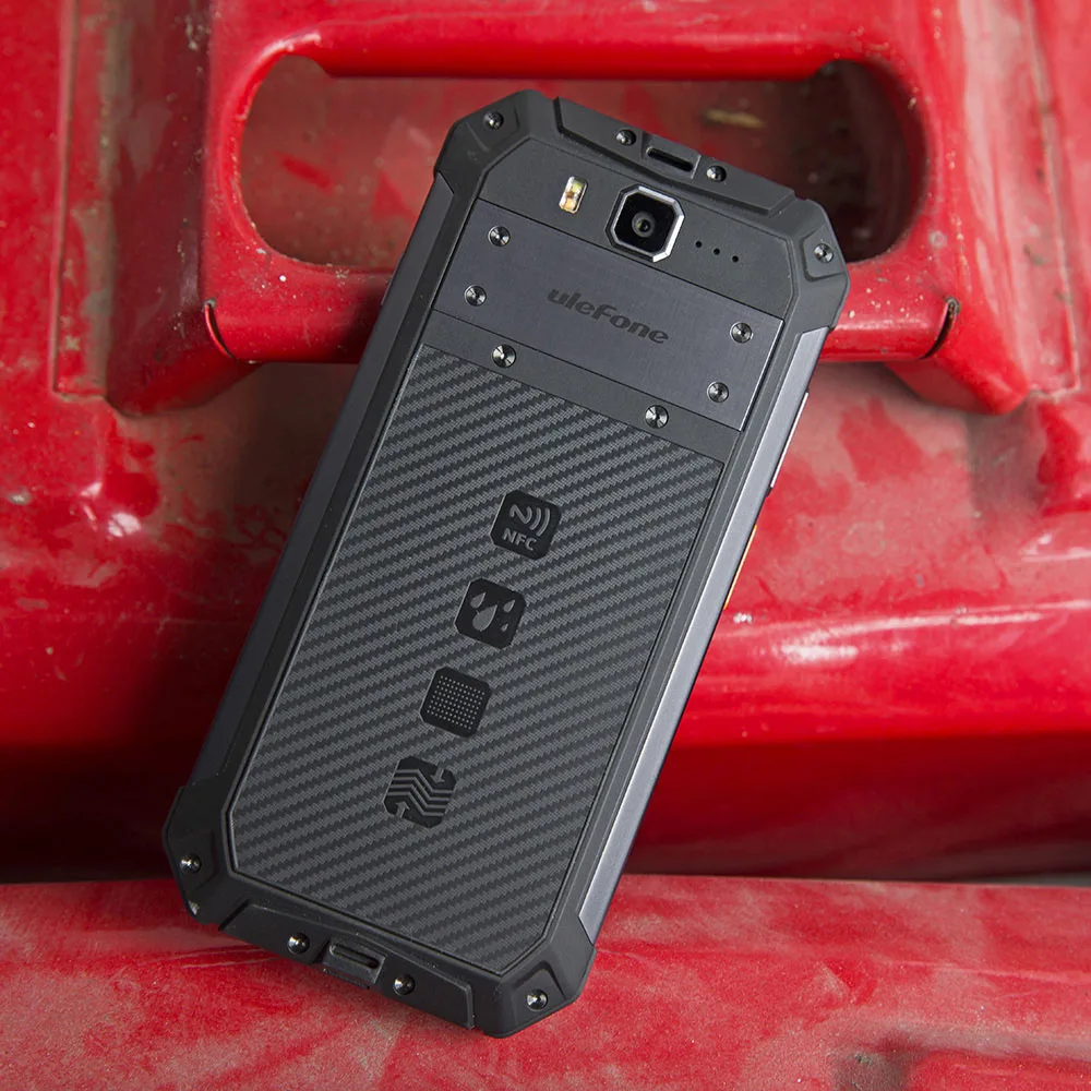 Ulefone Armor 3W IP68 Водонепроницаемый Прочный 10300mAh 5," FHD+ Восьмиядерный 6GB64GB Helio P70 Android 9,0 глобальная версия смартфона