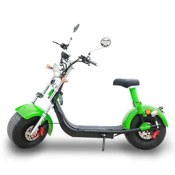 

sc10 pro EEC/COC road legal 1500w 60v 20ah removbale lithium battery citycoco off road electric scooter ship from holland