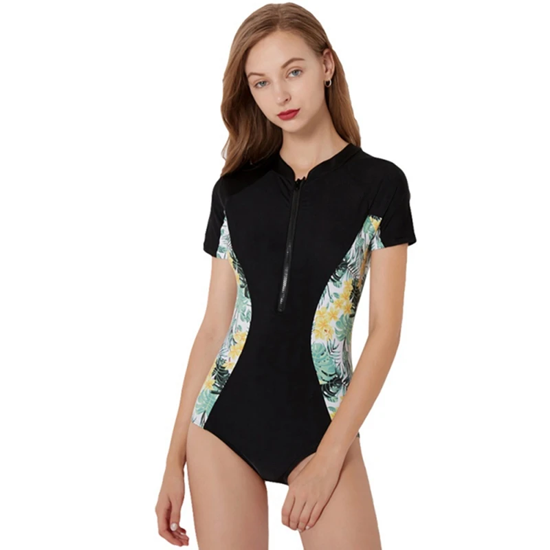 Suits Womens Fashion Printed Rushguard Zip Print Half Sleeve One Piece Swimsuit Rash Guard Swimwear Kupalnik Zhenskij Aliexpress Sports Entertainment Suits Womens Fashion Printed Rushguard Zip Print Half Sleeve One Piece Swimsuit Rash Guard Swimwear Kupalnik Zhenskij Aliexpress Sports Entertainment