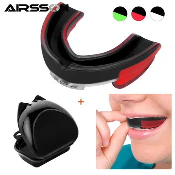 

Men Mouth Guard For Boxing Sports Oral Teeth Protect Equipment Safety Soft EVA Guards Football Basketball Fitness Accessories