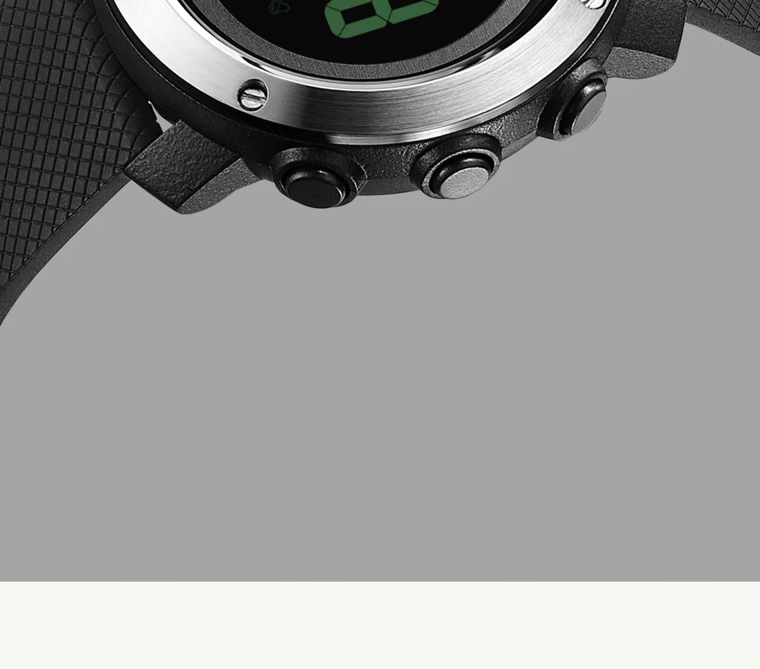 Xiaomi Time-space bird multi-function sports electronic watch 50meters life waterproof sports timing multi-function dial fashion