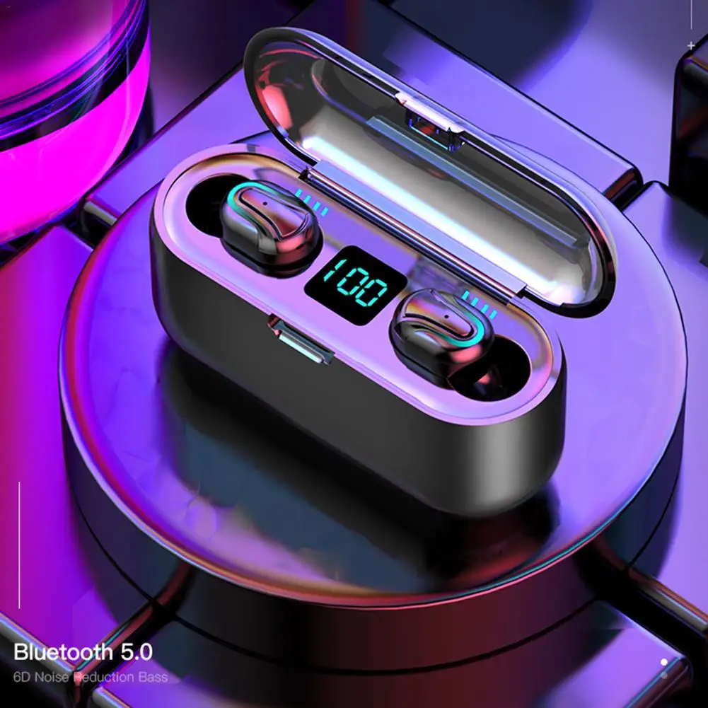 

TWS Headset Ture Wireless Earphones HBQ Q32 Bluetooth 5.0 Headset With Mic Mini Earbud Earphone For Xiaomi Samsung Smartphone