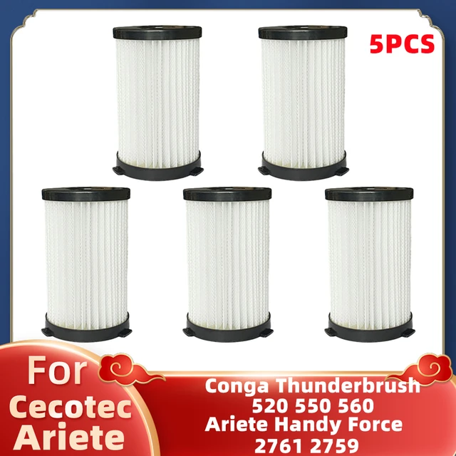 Per Cecotec Conga Thunderbrush 520 550 560 Ariete Handy Force 2761 2759 RBT  aspirapolvere ricambi accessori