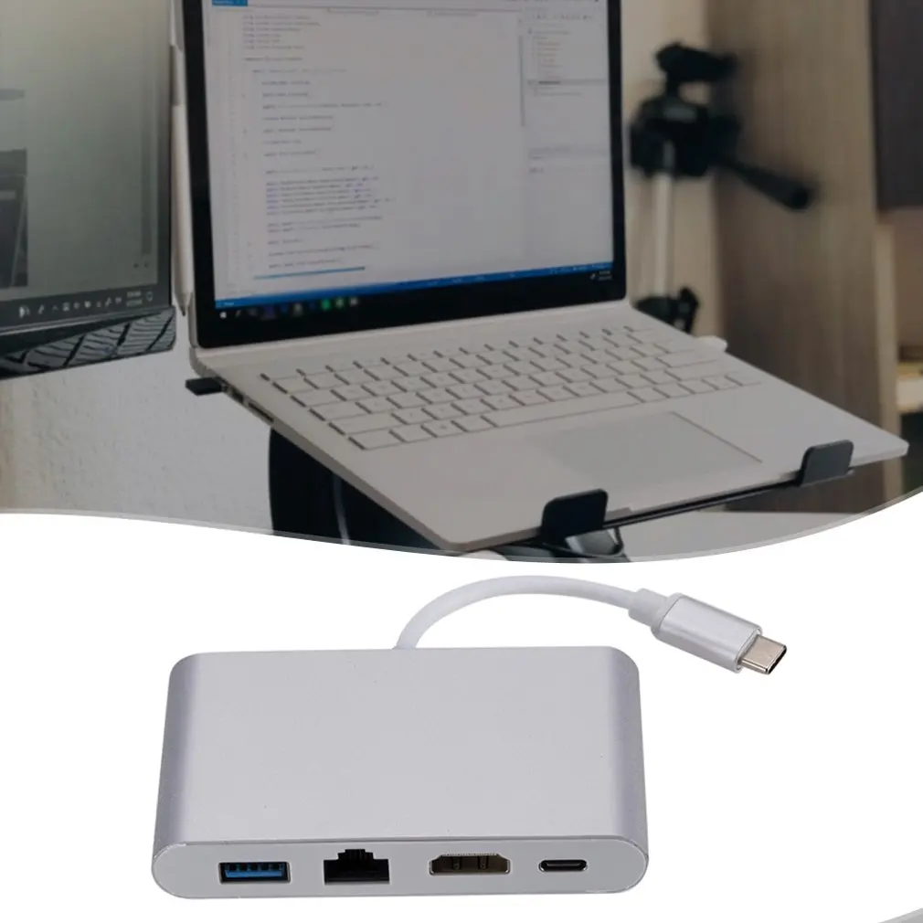 Usb type C к HDMI USB-C USB 3,0 4K AV аудио-видео кабель конвертер концентратор переходник разветвитель зарядное устройство OTG