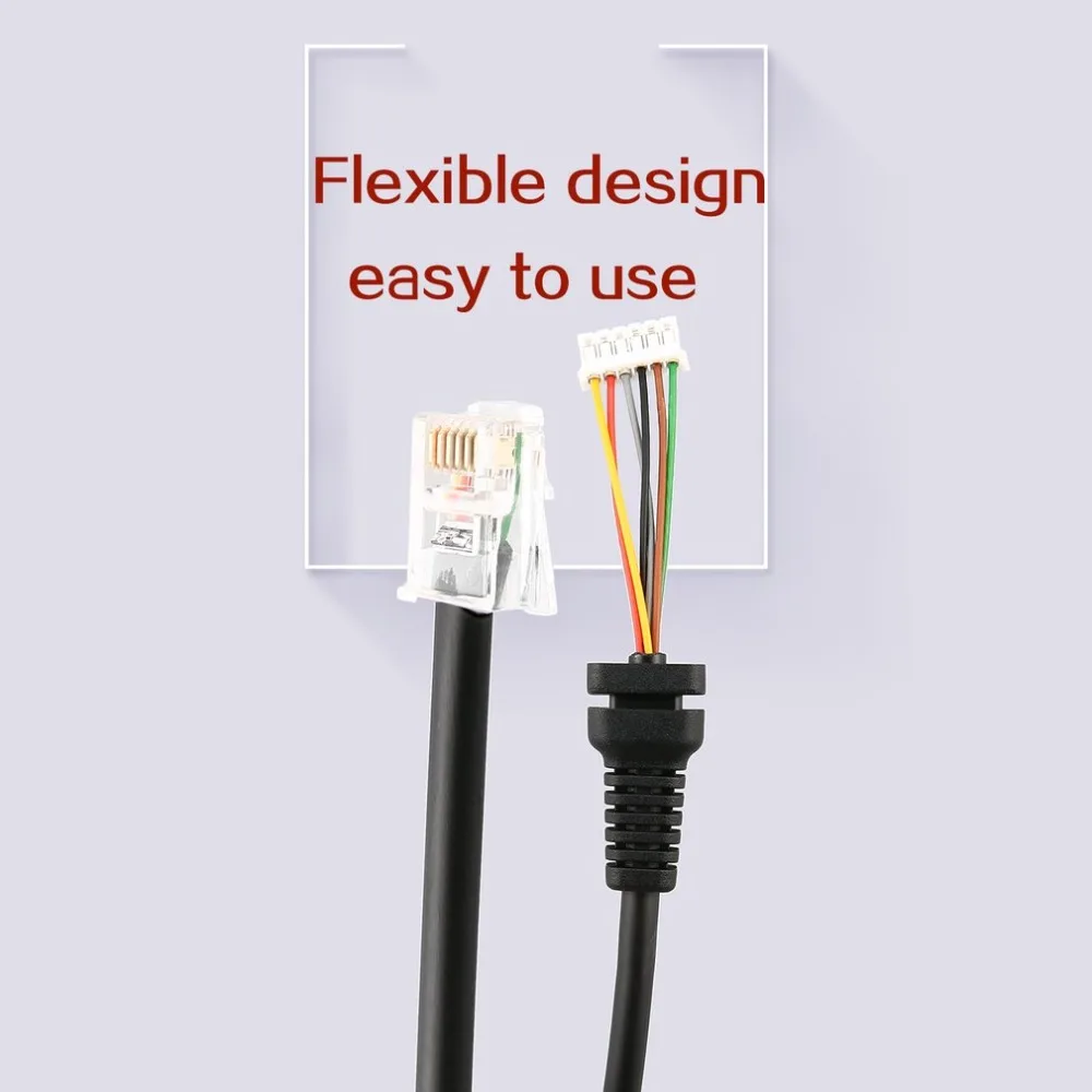 Hand-Speaker-Microphone-Cable-For-YAESU-FT-7800-1907-8800-8900-7900-1807-MH48A-For-Car