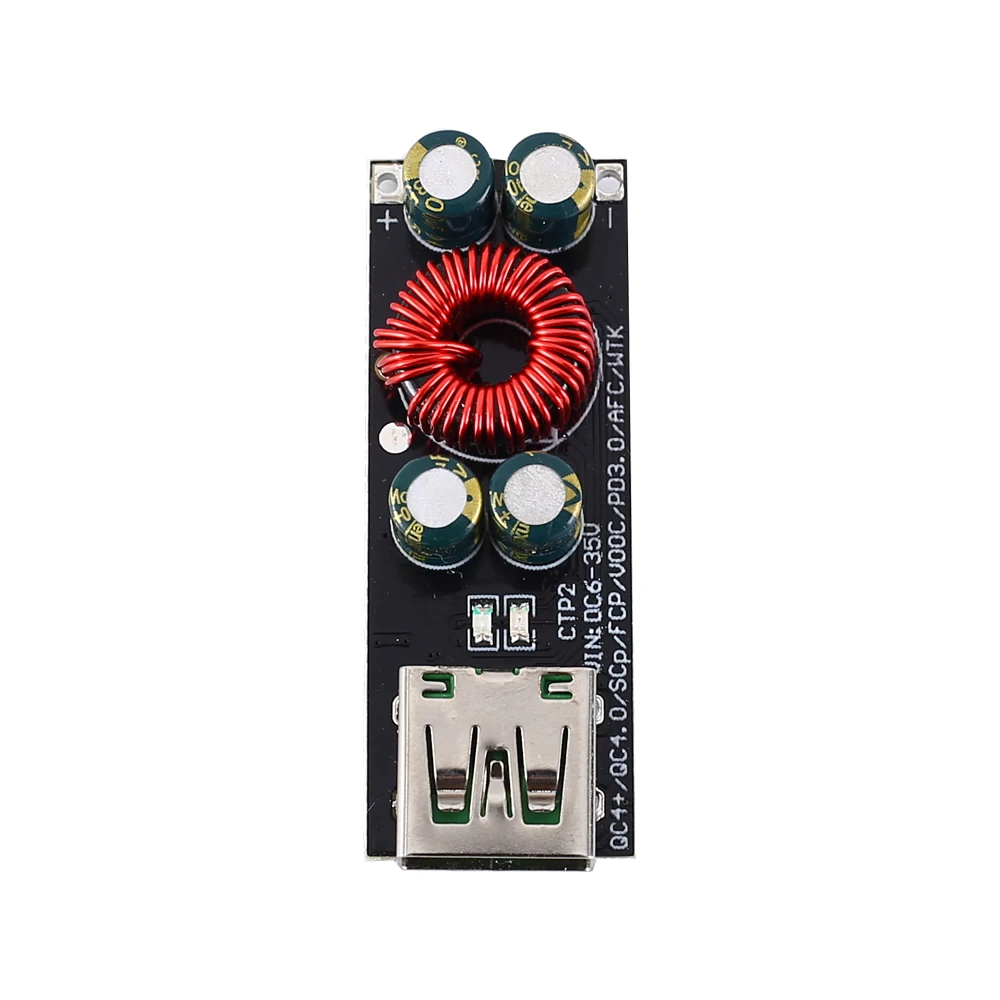 DC-DC понижающий модуль питания Buck QC3.0 QC4.0 SCP/FCP AFC тире зарядное устройство Модуль преобразователь напряжения