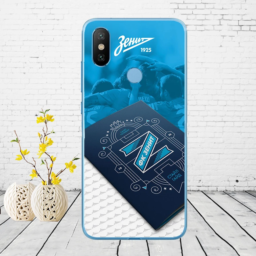 264DD zenit st petersburg02 Мягкий силиконовый чехол для Xiao mi Red mi 6 6a mi 8 a2 lite note 5 6 pro 7 Case - Цвет: 10