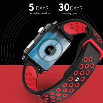 

Watch IP67 Waterproof Smart Heart Rate Blood Pressure Fitness Tracker Bracelet Women Men Color Screen Wristbands