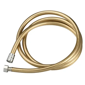 

High Quality 1.5m/2m Golden PVC Flexible Shower Hose Bath Room Shower Set Accessories Explosion-Proof Pipes