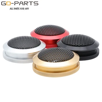 1.5" Aluminum Speaker Cover Hifi Car Audio Treble Head Tweeter Grill Mesh Black Silver Red Gold 1