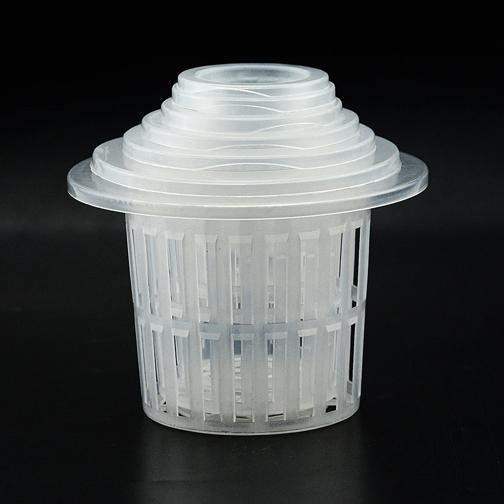 10Pcs Hydroponic colonization Mesh Pot Net Cup Basket Hydroponic Aeroponic Planting Grow Clone Nursery Plant Soilless