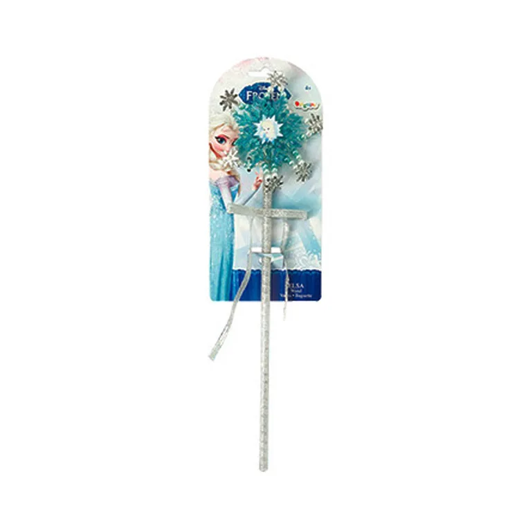 Дисней Замороженные 2 Анна Корона Эльзы Снежинка палочка принцесса косплей Макияж игрушка для детей на день рождения подарок на Рождество