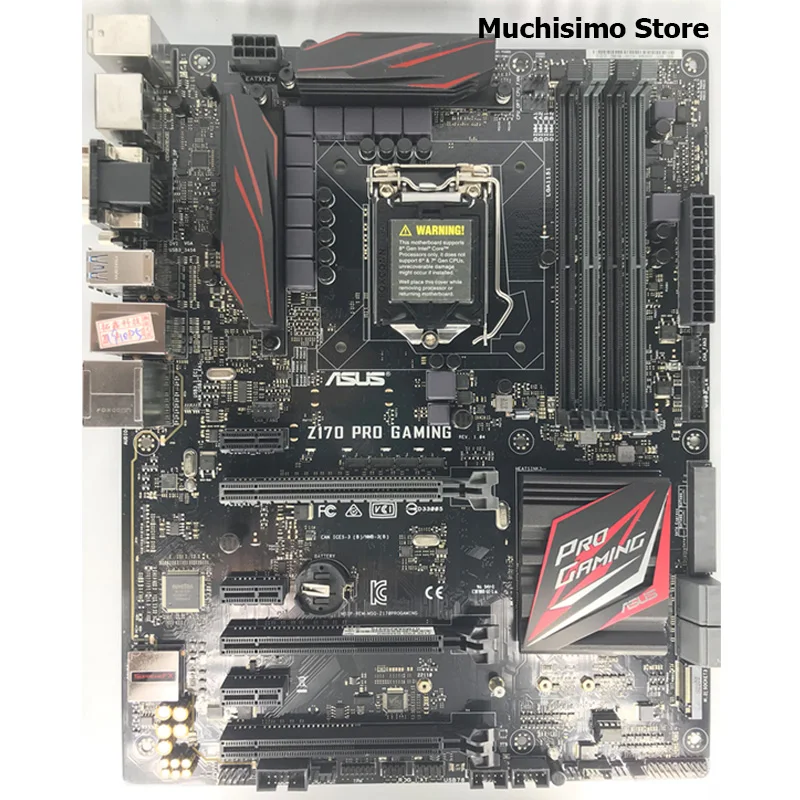  Asus Z170 PRO GAMING Desktop Motherboard Z170 Socket LGA 1151 For Core i7 i5 i3 DDR4 64G USB3.0 M.2