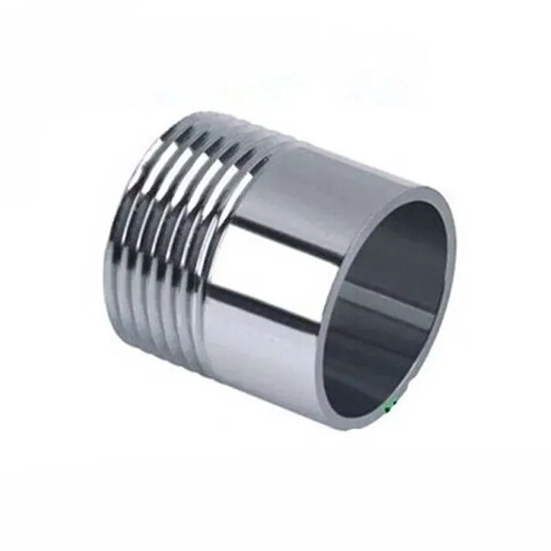 1//2Macho x 1//2Macho Roscada Instalaci/ón De Tuber/ías 100MM Acero Inoxidable SS304 BSPT
