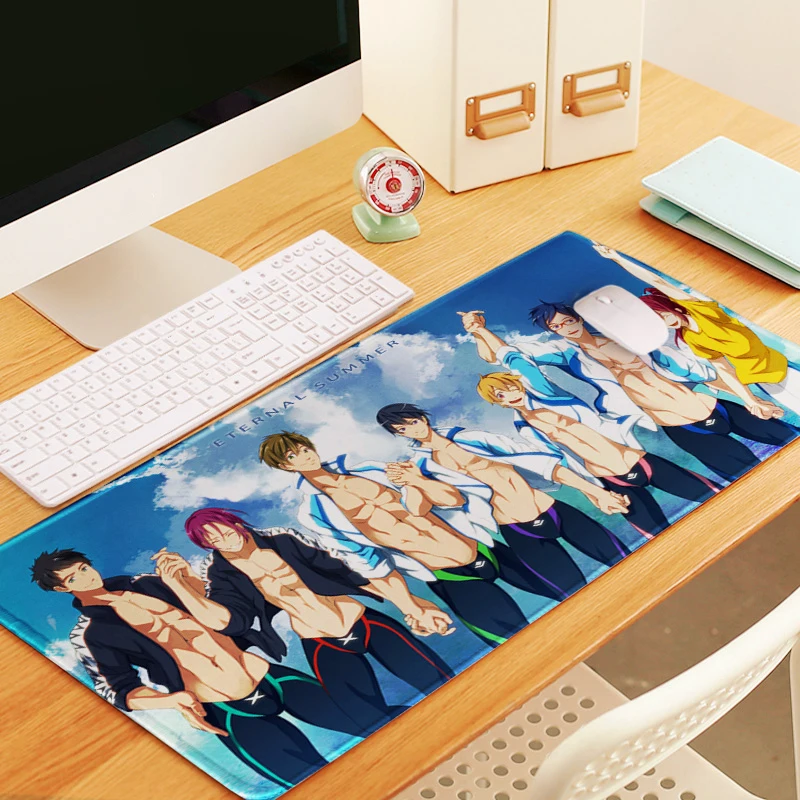 Коврик для мышки с аниме Free! игровой мыши Nanase Haruka Тачибана Макото эргономичный
