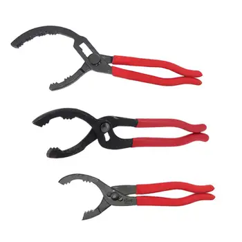 

10/12/14 Inch Adjustable Oil Filter Pliers Wrench Non Slip Grip Hand Car Removal