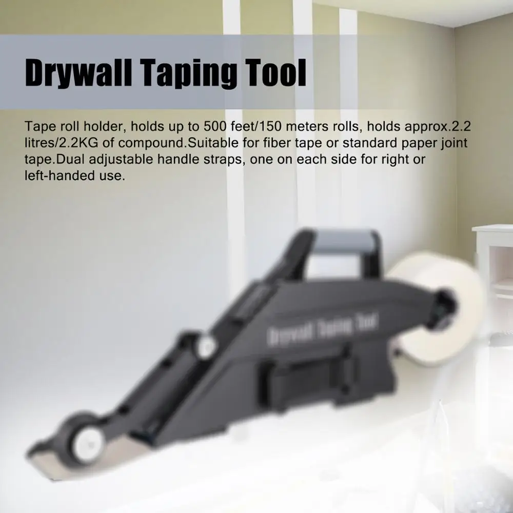 Taping-Tool Drywall Adjustable Strapes with Quick-Change Inside-Corner