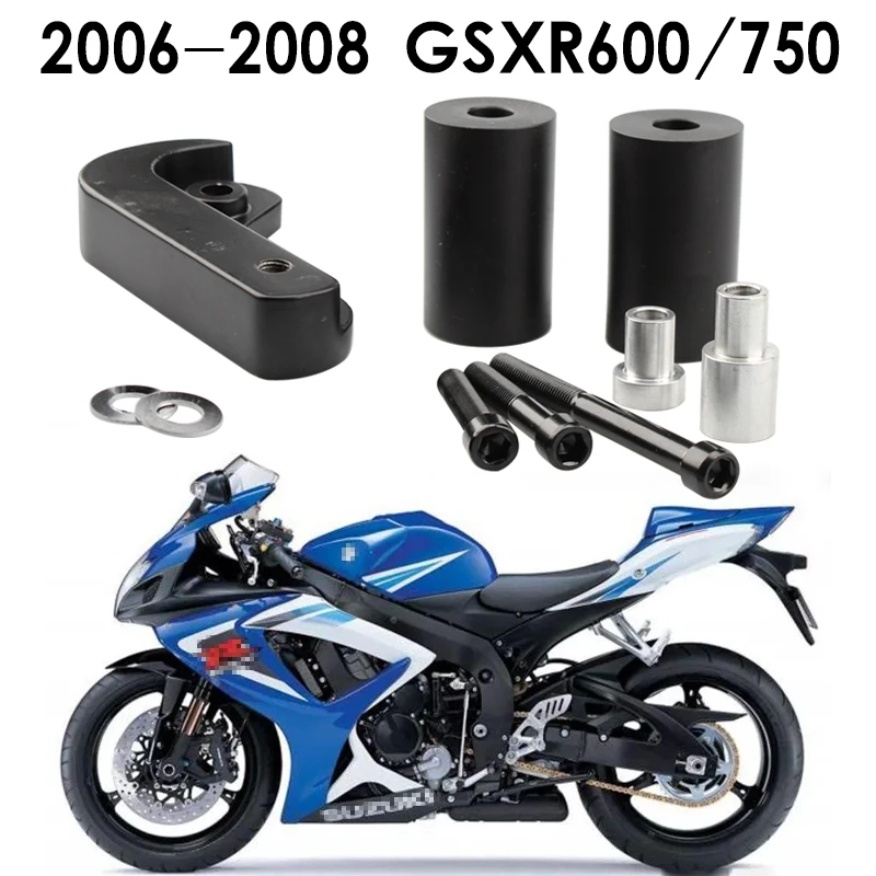 Для SUZUKI GSXR600 GSXR750 GSXR 600 750 2006 2007 2008 2009 2010 мотоцикл Запчасти без разреза ползунки для