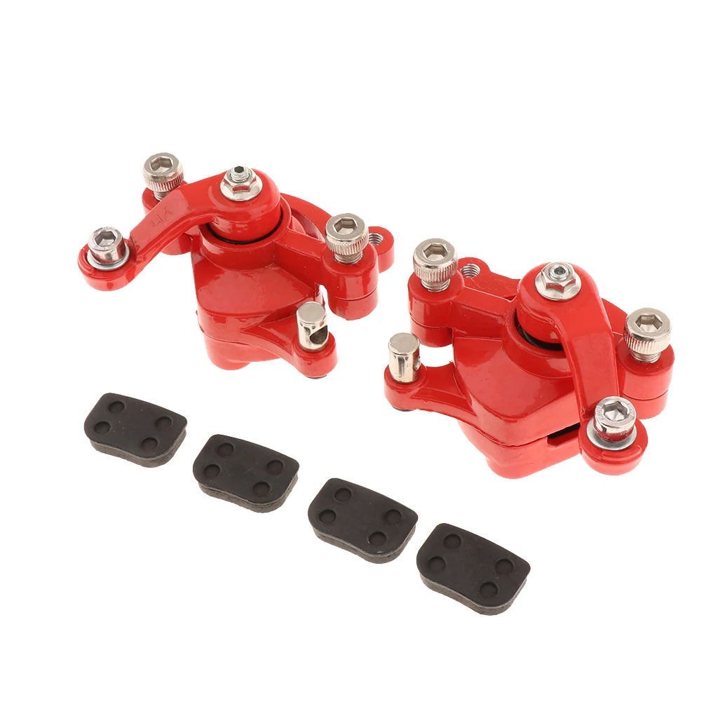 2 Pieces Disc Brake Calipers for Pocket Bike,Mini Dirt ATV,Scooter,Go Kart