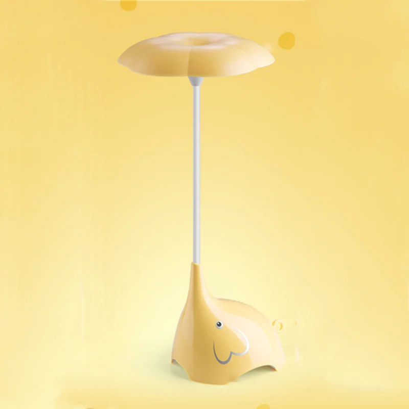 Ночник С Рисунком Слона из мультфильма, Usb зарядка, ночник, светильник с милым животным, ночной прикроватный светильник для ребенка, лампа для кормления, атмосферная лампа