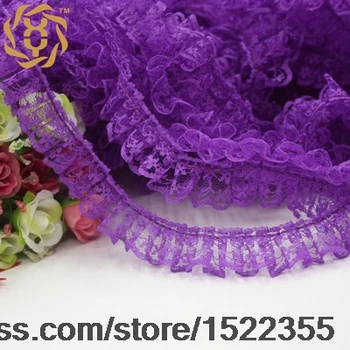 

Princess lace veil single-fold wrinkle lace skirt 2.3cm