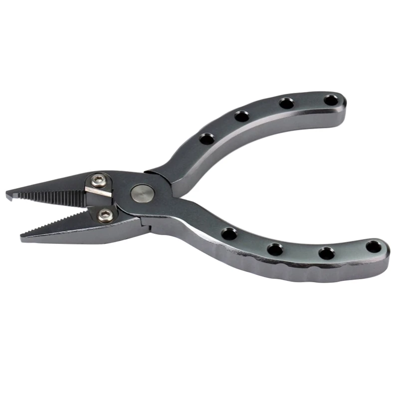 Мини Портативный алюминиевый сплав рыболовные плоскогубцы открытый снасти