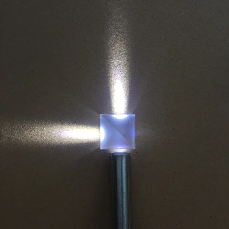 20*20*20mm Splitting Prism SemiReflective SemiTransparent 50 To 50 Cube Spectroscope Optical
