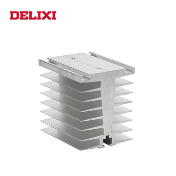 

DELIXI solid state relay Heatsink t-type Aluminum Dissipation Radiator Suitable for 60A 70A 80A SSR relay