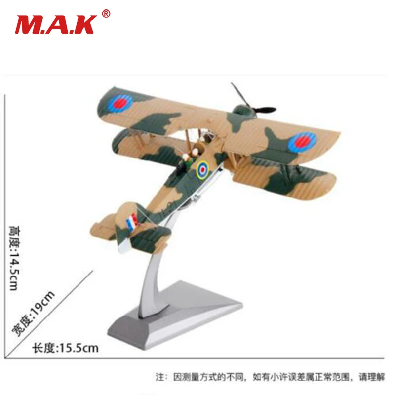 

1/72 Diecast Swordfish Camo Plane Model Toy Collectible in stock