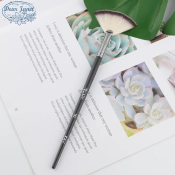 

1pc small size Fan Makeup brushes P723 Powder contour setting Make up brush Korean cosmetic tool synthetic hair