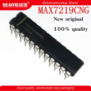 

10pcs/lot MAX7219CNG MAX7219 DIP MAX7219ENG DIP24 New original 100% quality