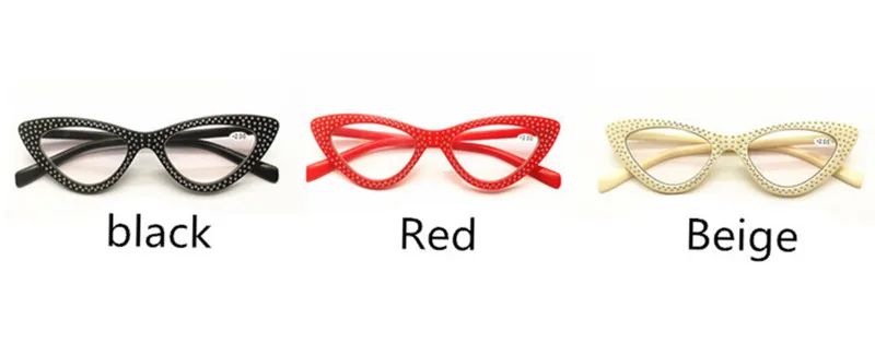 Cat Eye Women Reading Glasses Women Men Retro Luxury Brand Designer Plastic Eyewear Hyperopia Presbyopia Fashion+1 to+3.5