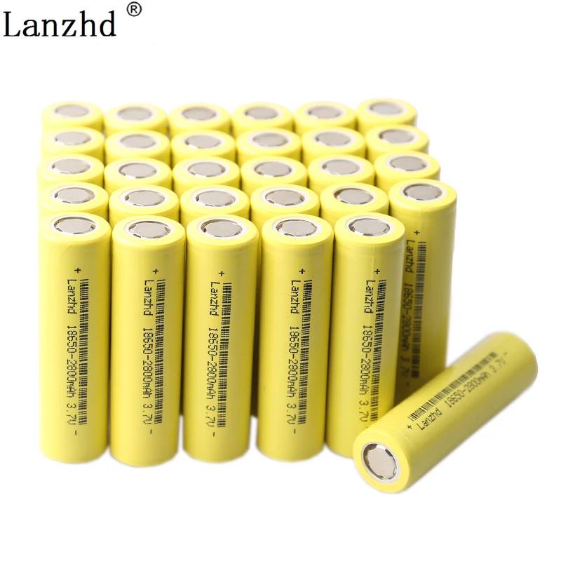 8-40PCS 3.7V batteries 18650 2800mah Rechargeable battery Li ion lithium 15A Power for Electric bicycle | Электроника