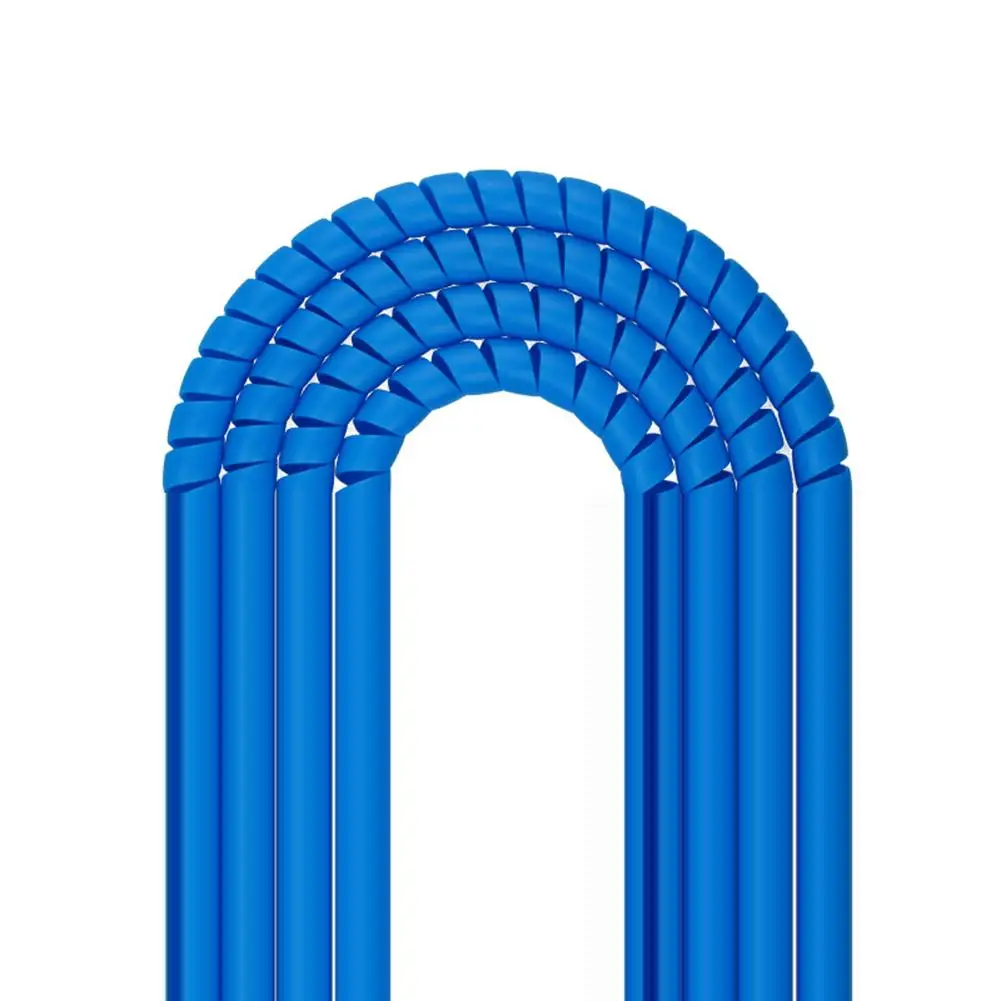 Blue Для Xiaomi M365 электрический скутер Тормозная Линия задняя труба тормозной магистрали трубка обмотка кабеля Замена прочный провод аксессуары - Цвет: Blue